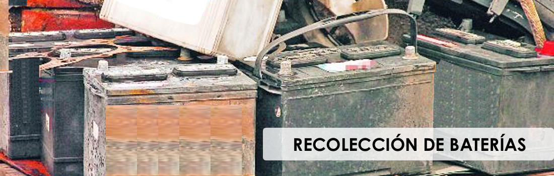 RECOLECCION DE BATERIAS USADAS